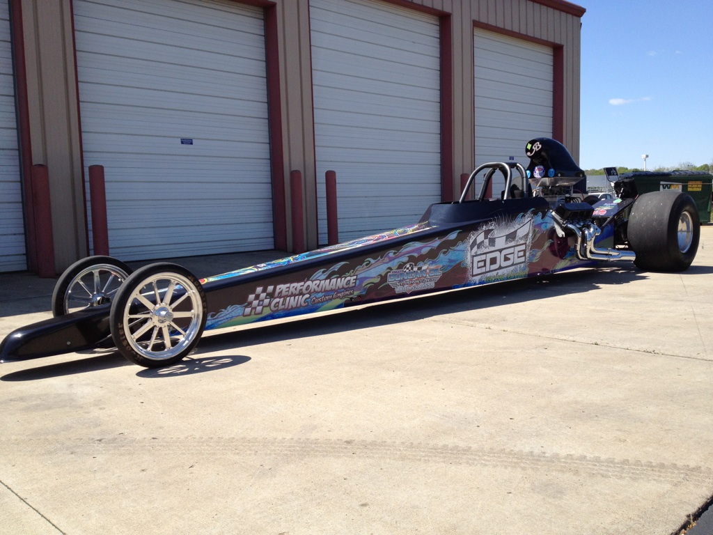 ryan s dragster is powered by a 565 cubic inch